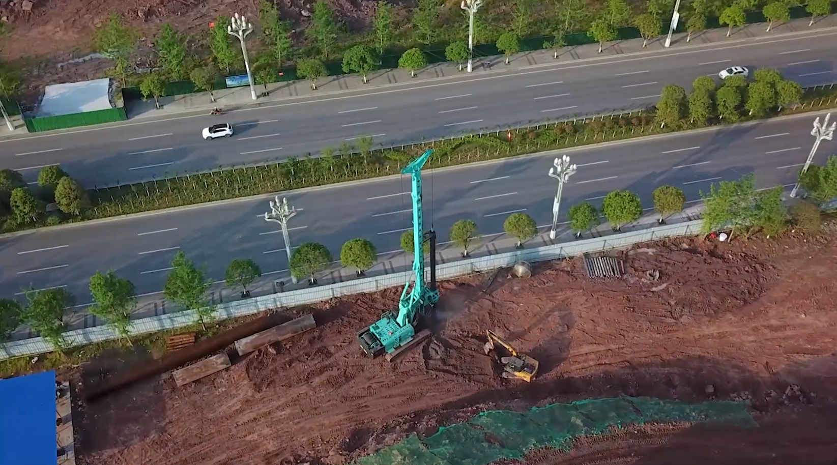 【视频】20210512-SD40达川区翠屏大道工程